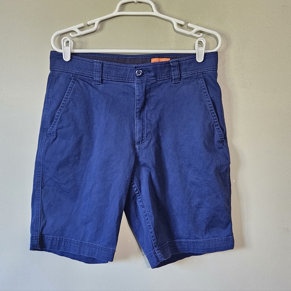 💙🤎St‎ John's Bay Confort Stretch  Blue Shorts Size 32💙💛